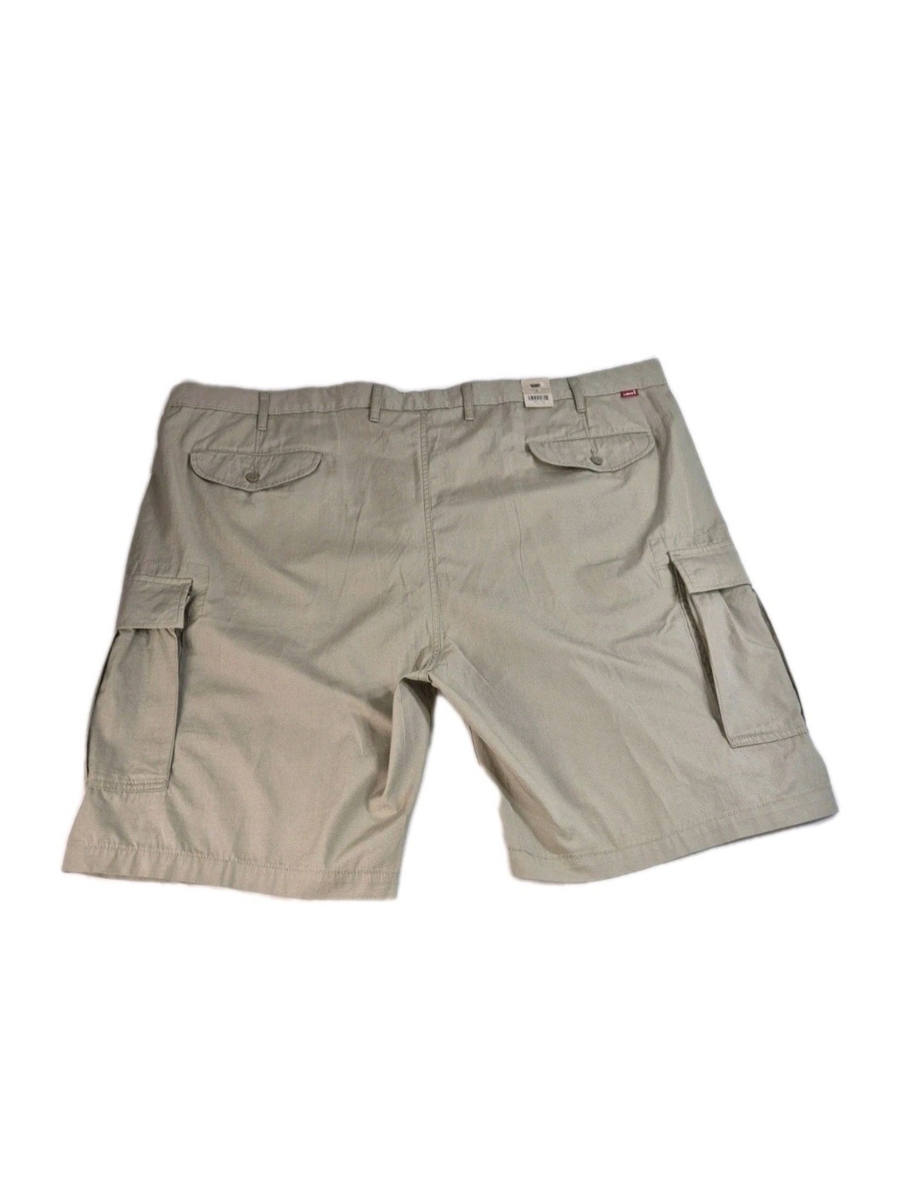 Levi’s Mens Shorts Size 50 Carrier Cargo Shorts Khaki Knee Length Cotton NWT 40 - Picture 4 of 15